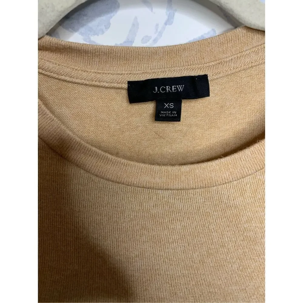 J.Crew Supercozy Puff-Sleeve Pullover Size XS